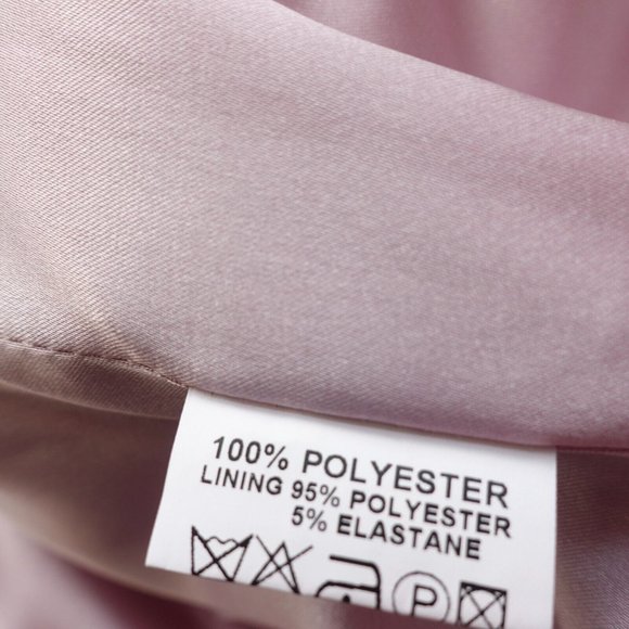 Lavender Crop Suit Blazer Medium Light Short Sleeve Italian‎ MICHAELA LOUISA NWT - Picture 10 of 11